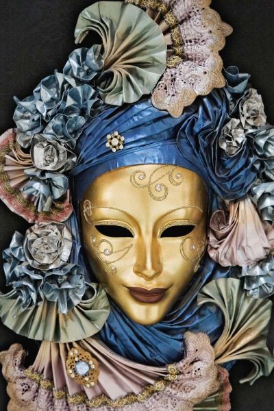 Italy, Venice A Venetian paper Mache mask
